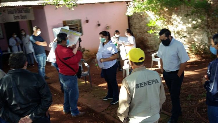Siguen las visitas a los comercios de Pedro Juan Caballero