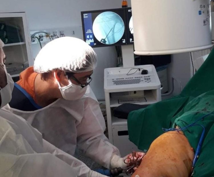 Se realizó una cirugía traumatológica de envergadura en Quirófano de Pedro Juan Caballero