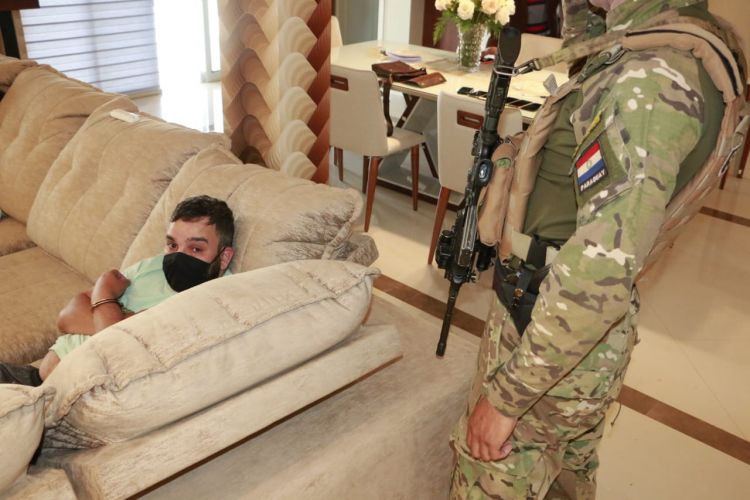 SENAD capturó a Jefe Narco Brasileño en Alto Paraná