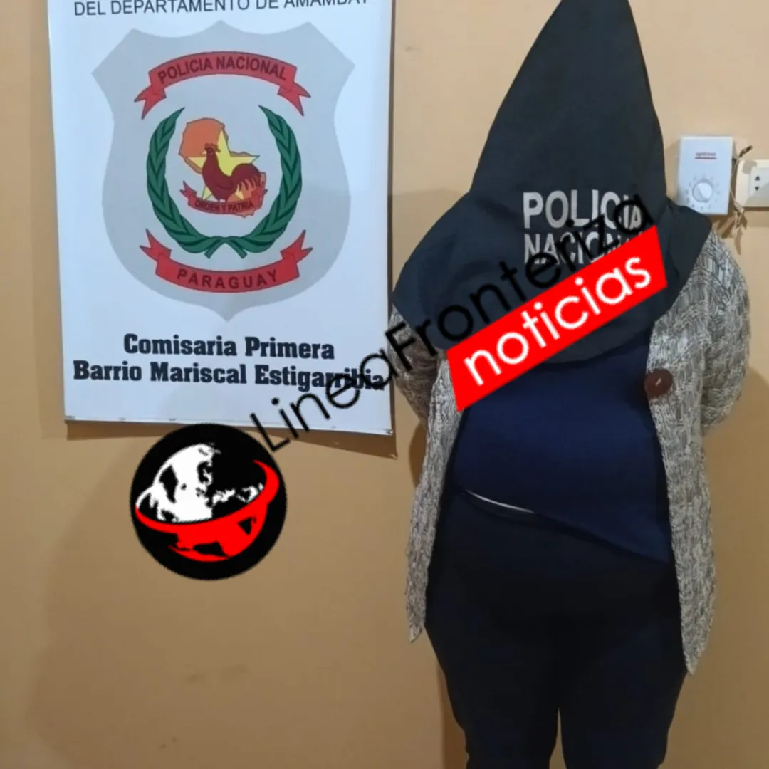 Detienen a mujer con orden de captura por comercialización de drogas en Pedro Juan Caballero