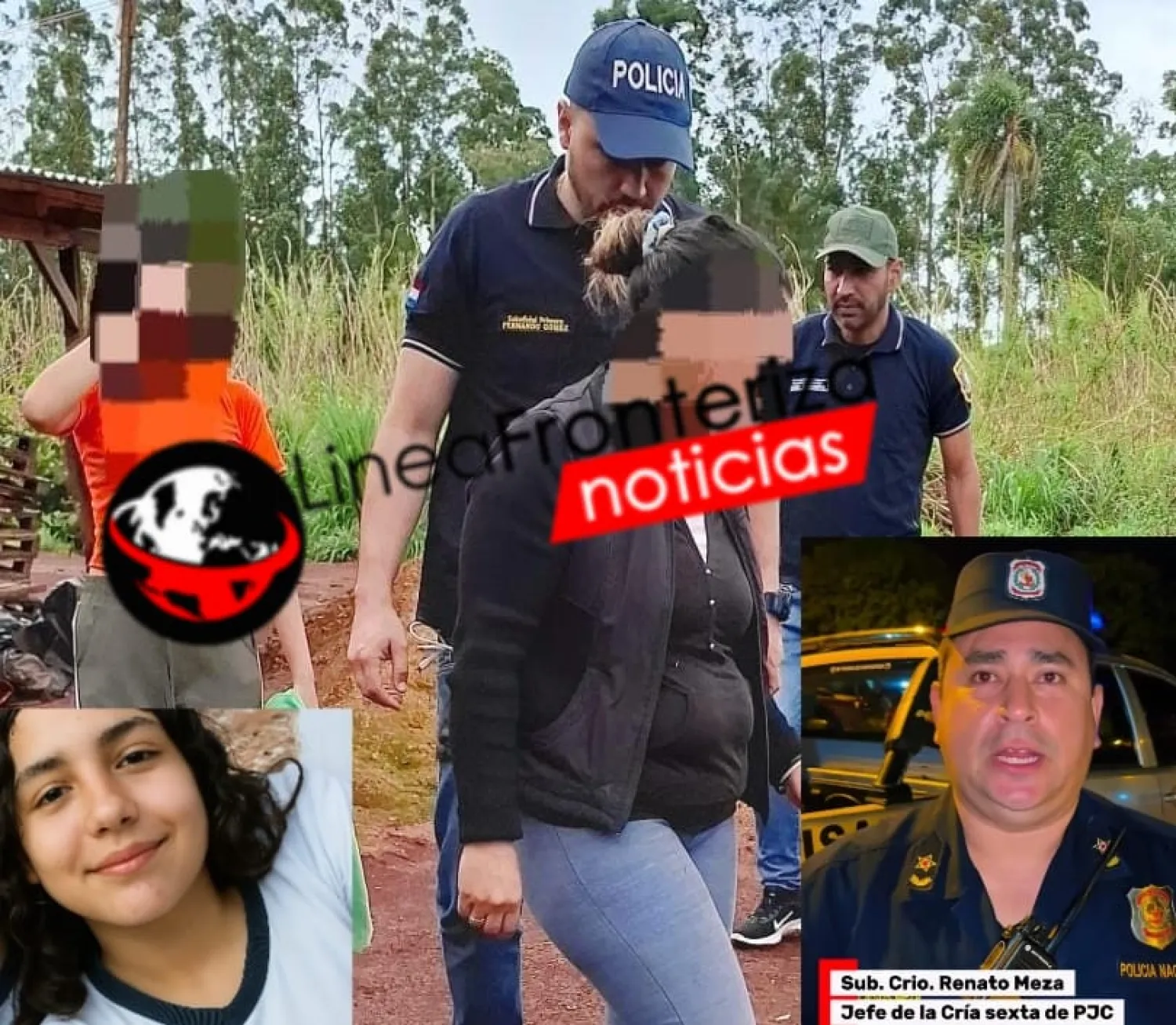 Menor desaparecida fue rescatada en Minga Guazú tras contacto por TikTok
