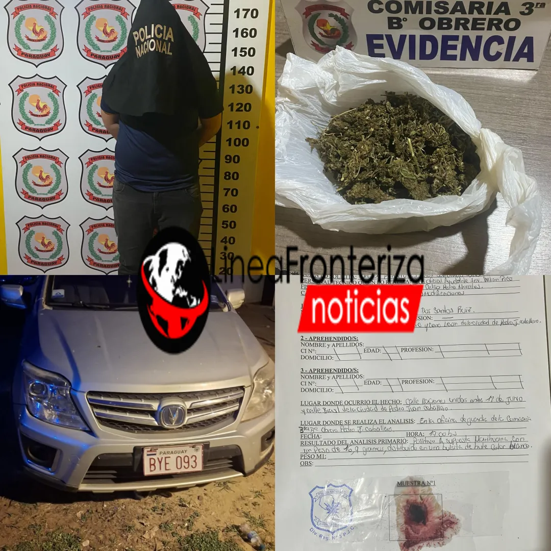 Sacan de circulación a sujeto por tenencia de droga