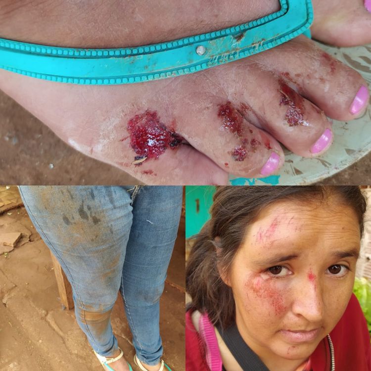 Brutal asalto a una mujer y a su hijo