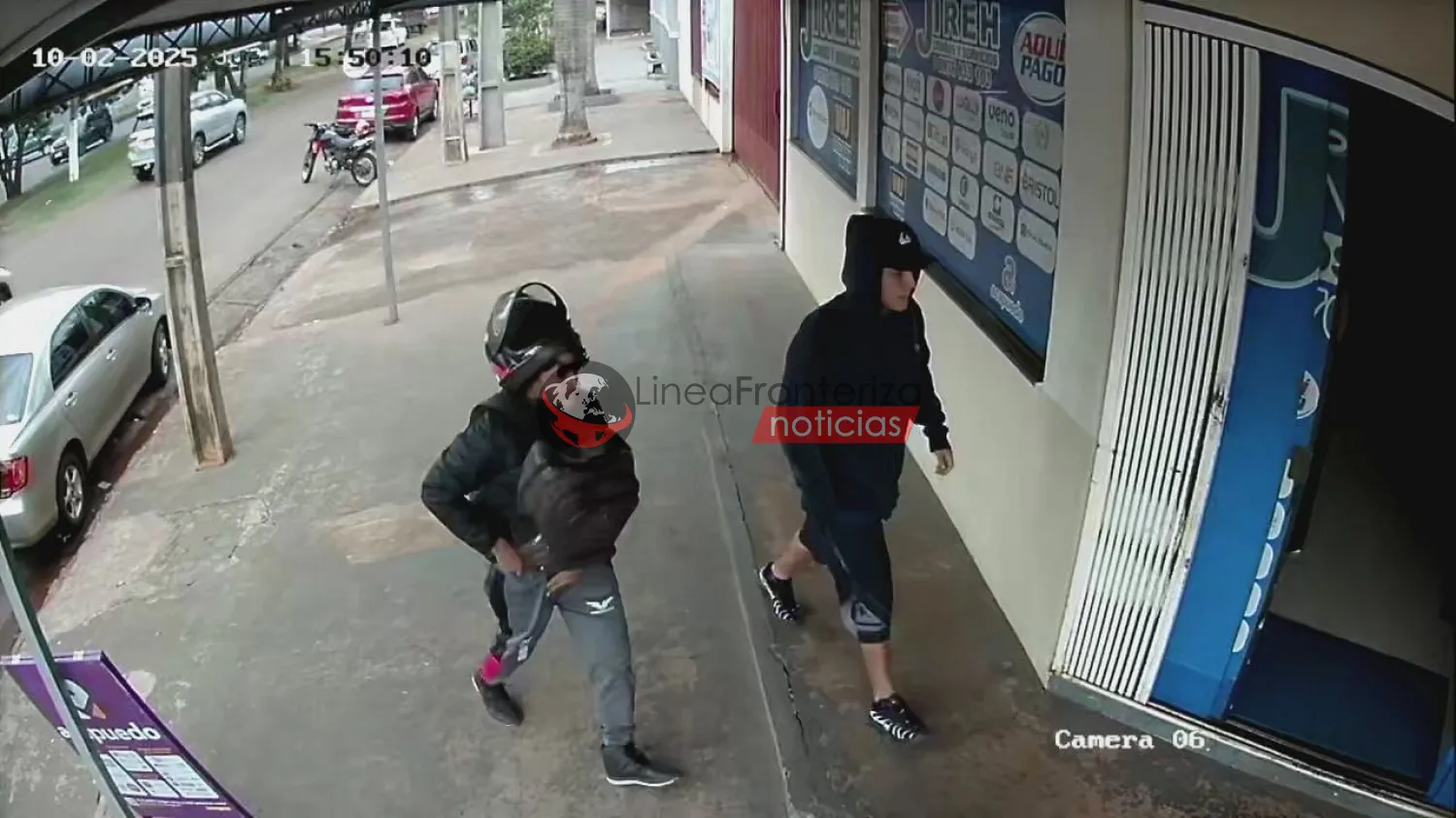 Asalto a local de cobranzas en pleno centro de Pedro Juan Caballero
