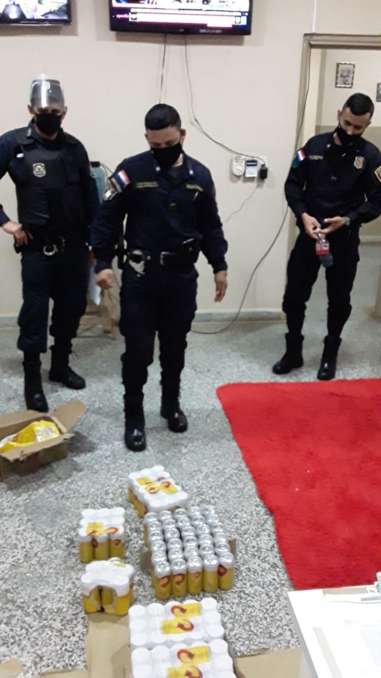 Agentes penitenciarios desleales intentaron introducir ocho packs de cerveza en penitenciaría