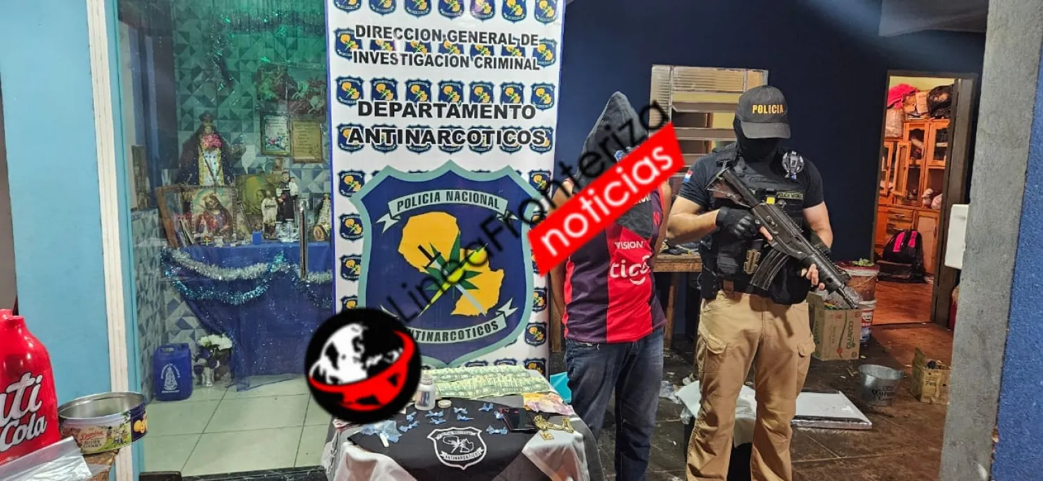 Allanamiento en Pedro Juan Caballero: Detienen a un hombre e incautan cocaína, dinero y celulares