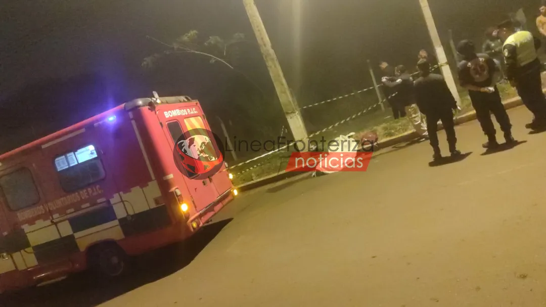 Trágico accidente en Pedro Juan Caballero deja una víctima fatal