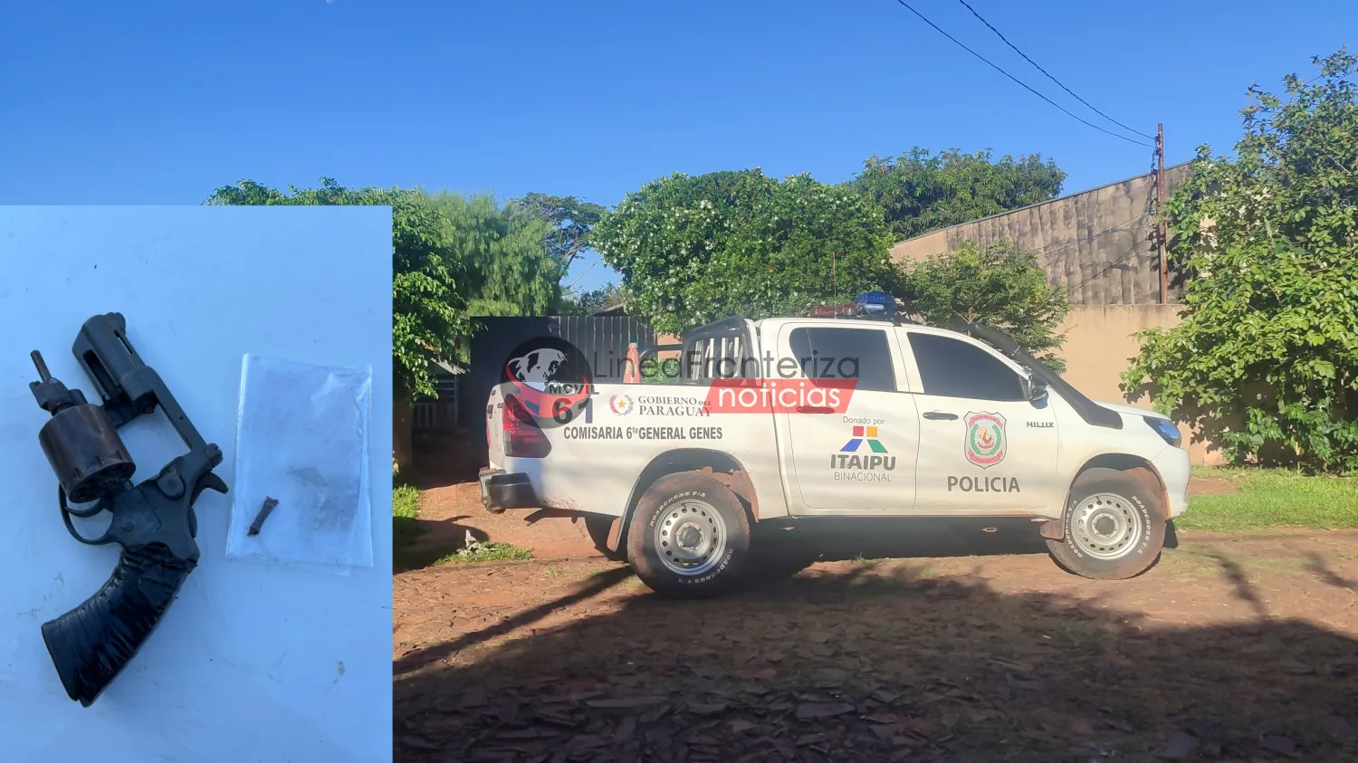 ¡TERROR EN SU PROPIA CASA! Delincuentes le metieron un arma en la boca a una mujer antes de robarle la motocicleta