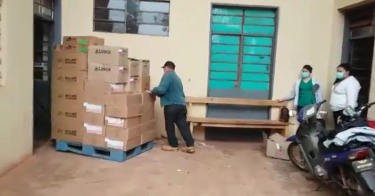 Llegan 7 mil kilos de medicamentos e insumos