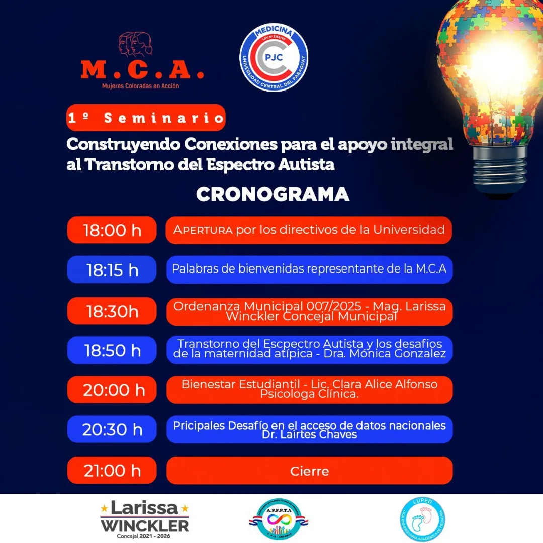 U.C.P. en conjunto con M.C.A. invitan a primer seminario