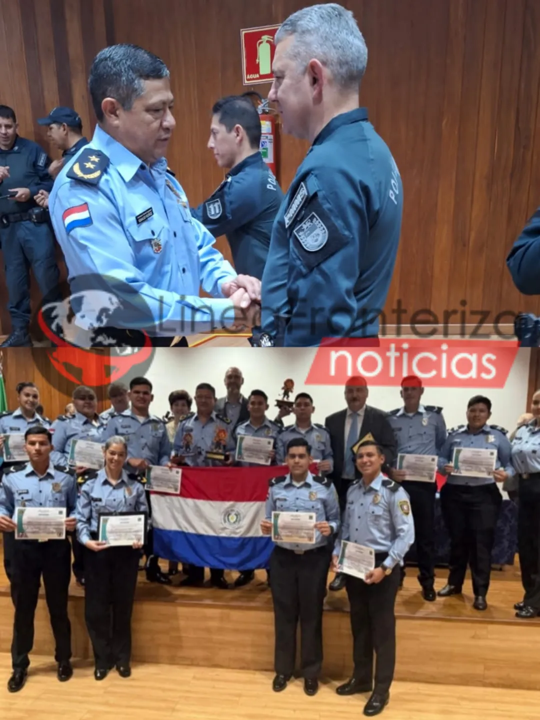 Clausura del II Curso Internacional de Instructores PROERD en Mato Grosso do Sul