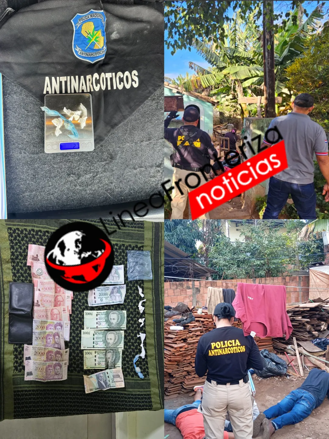 Allanamiento en Pedro Juan Caballero deja un detenido e incautación de crack