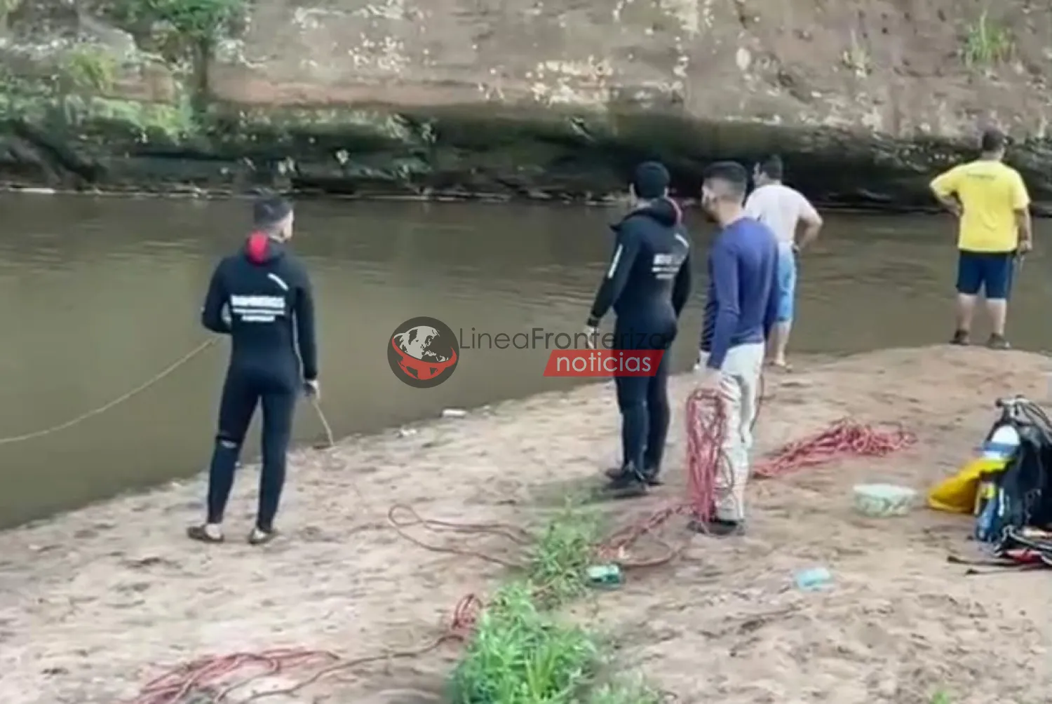 Rescatan el cuerpo del joven desaparecido en el río Aquidabán