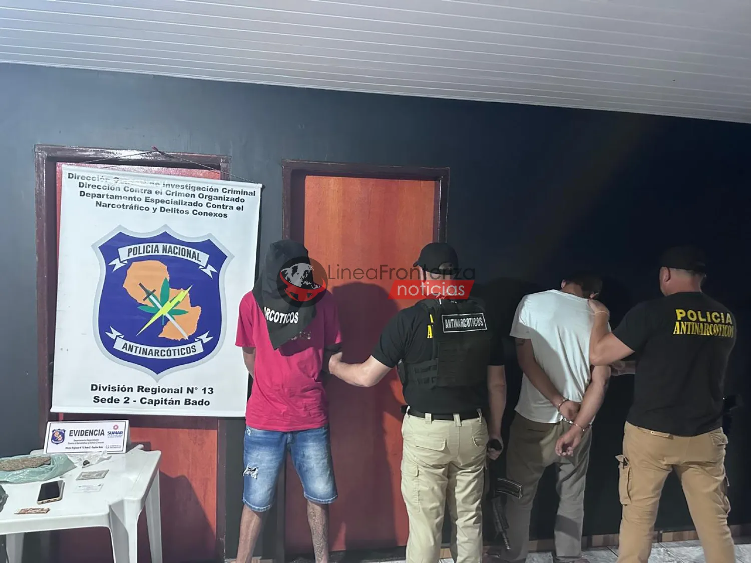 Detienen en Capitán Bado a miembro del Comando Vermelho con orden de captura internacional