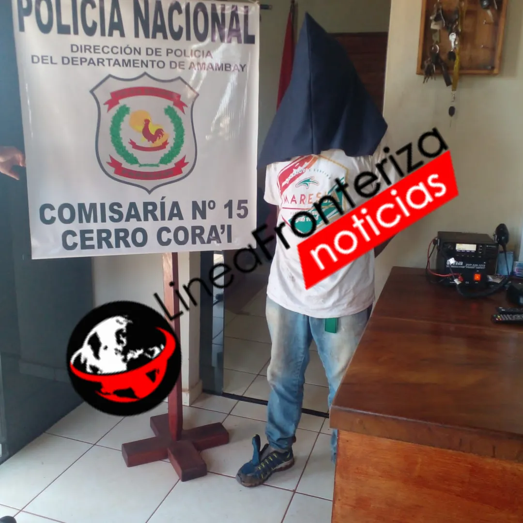 Hombre con orden de captura fue detenido en la vía pública en Amambay