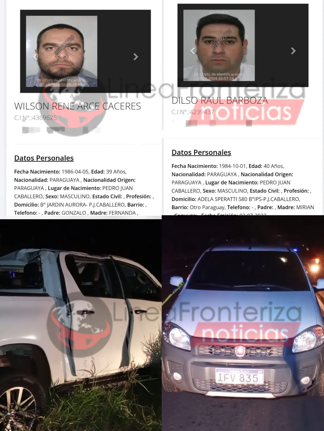 Hombre resulta herido en presunta emboscada sobre la Ruta PY05