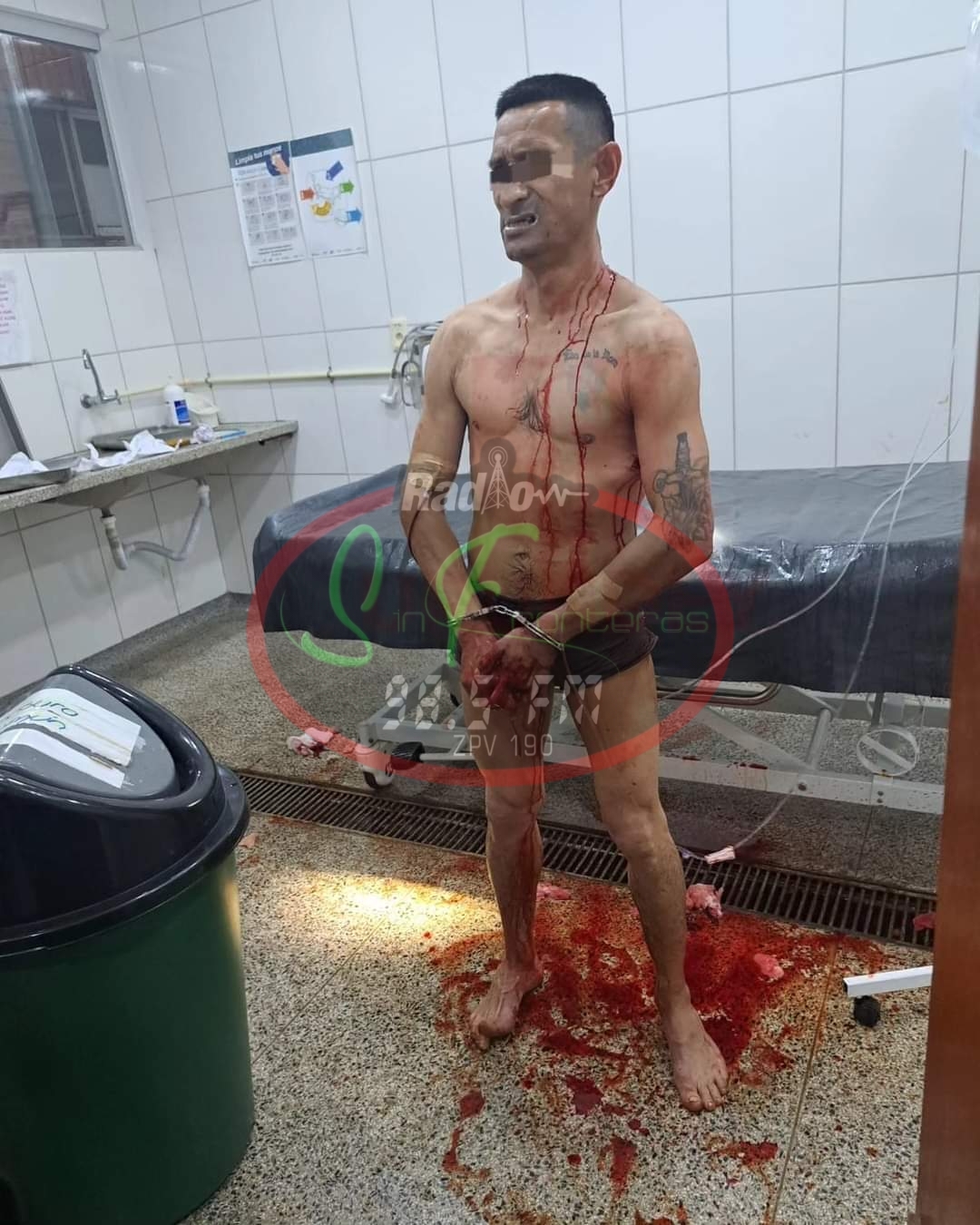"Reo herido con arma blanca en Penitenciaría de Pedro Juan Caballero"