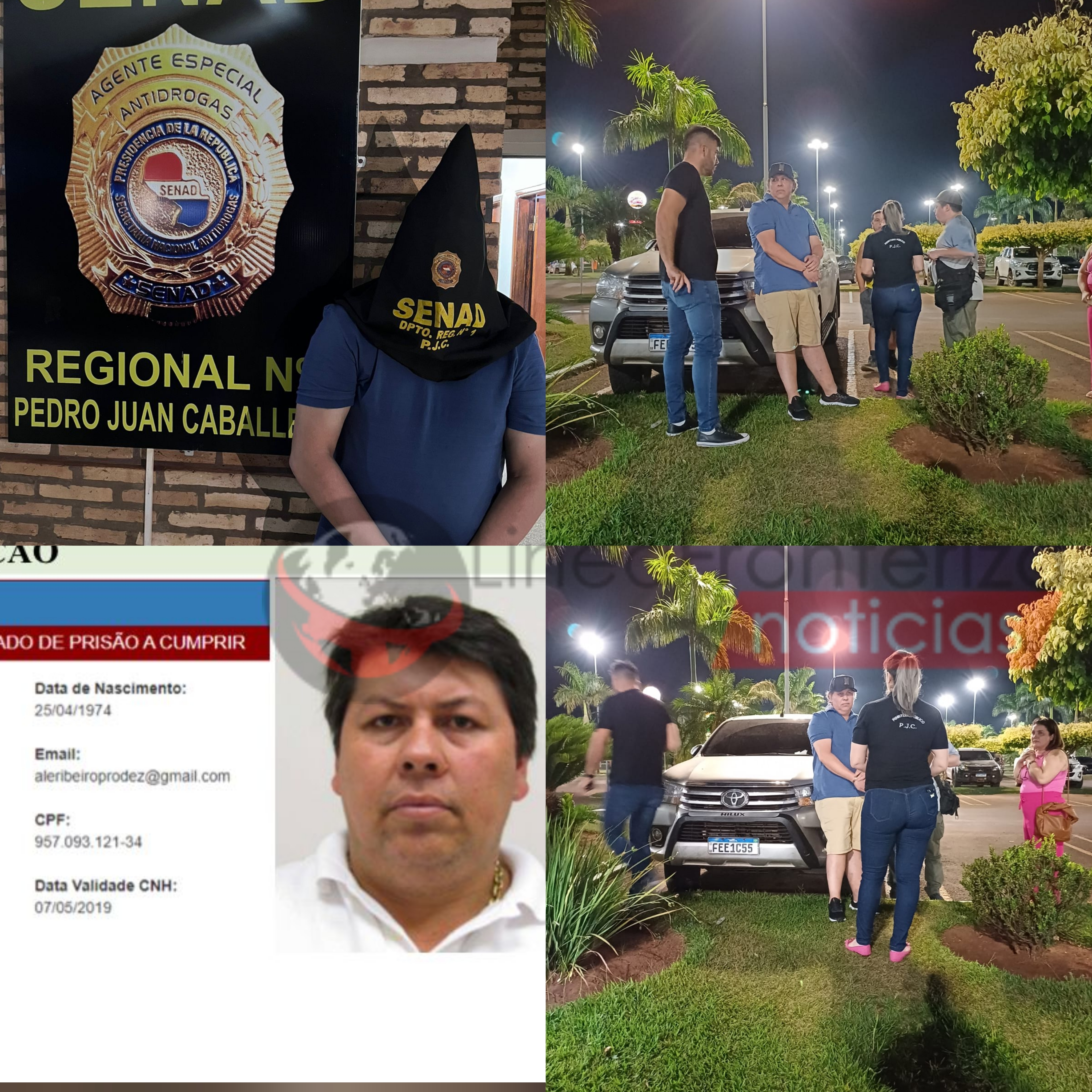 Capturan a narcotraficante brasileño prófugo de la justicia