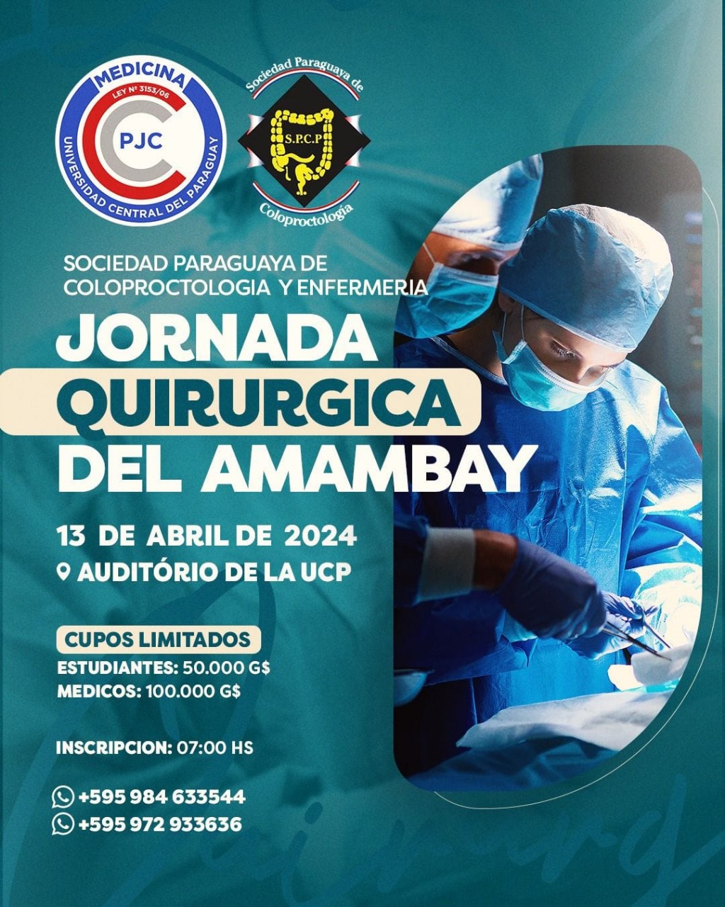 UCP: Jornada quirúrgica