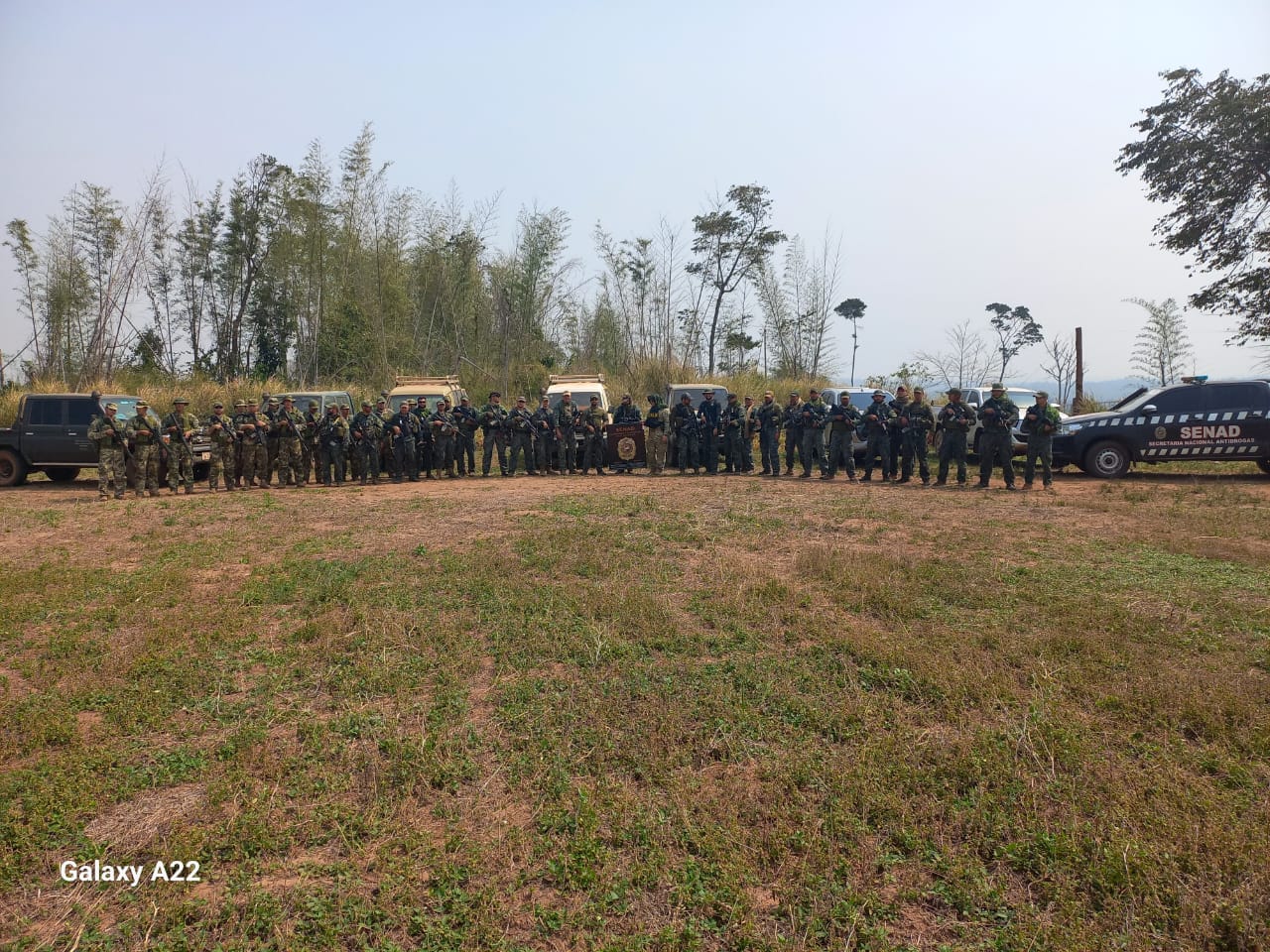 Cierran la Operación "Basalto III" con 445 toneladas de marihuana anuladas en Canindeyú