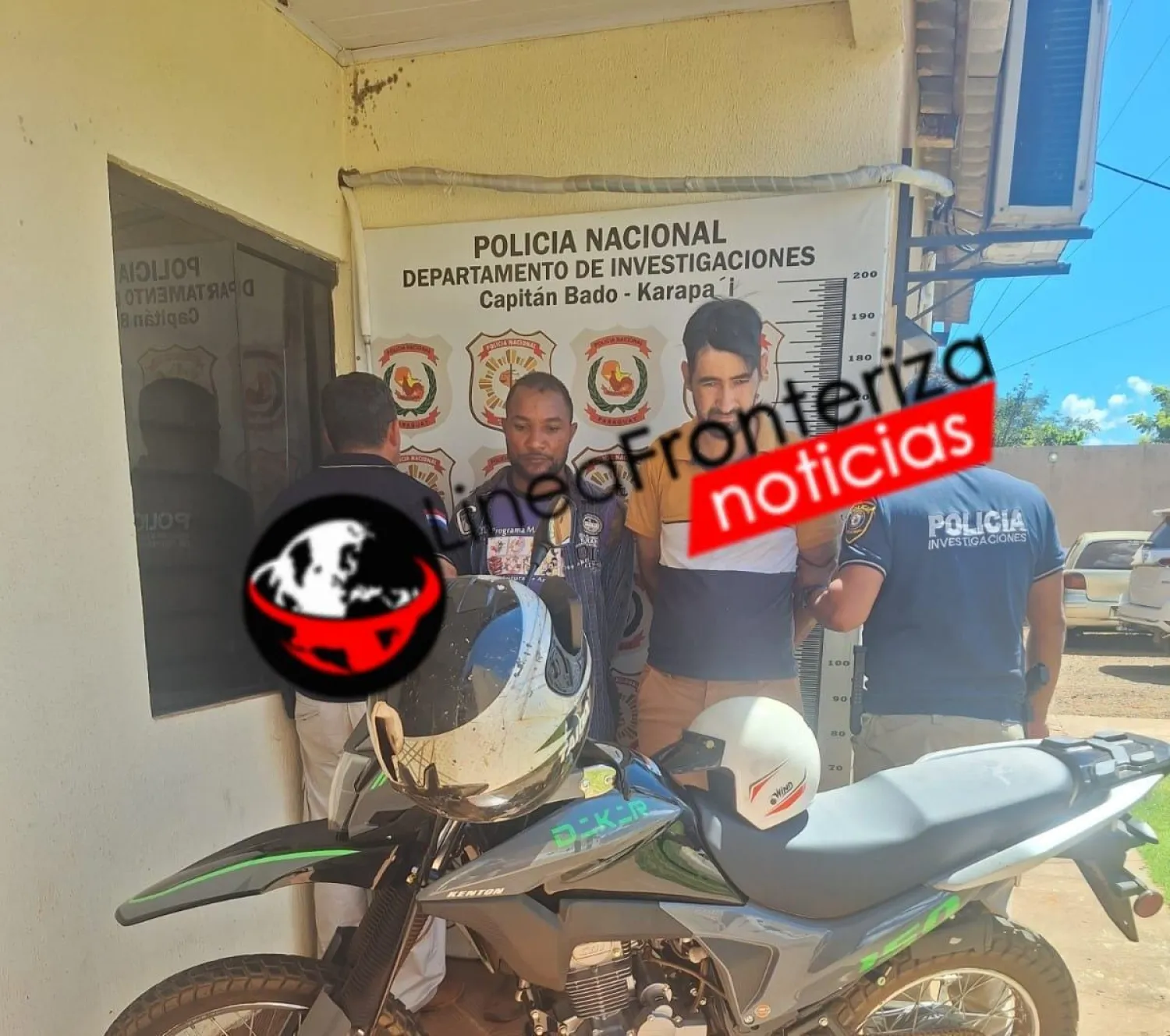 Dos presuntos autores aprehendidos por el homicidio de Genilson Costa Liras en Capitán Bado
