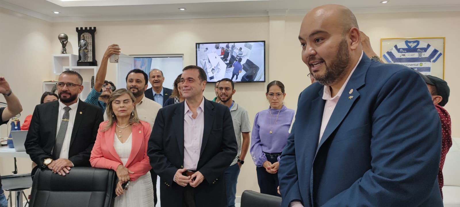 UCP recibió visita de Embajador de Paraguay en Brasil
