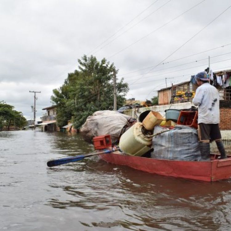 Cerca de 1.000 familias de los bañados afectadas a raíz del temporal