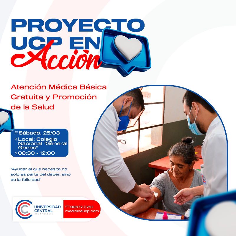 UCP anuncia otra jornada de acción social en PJC