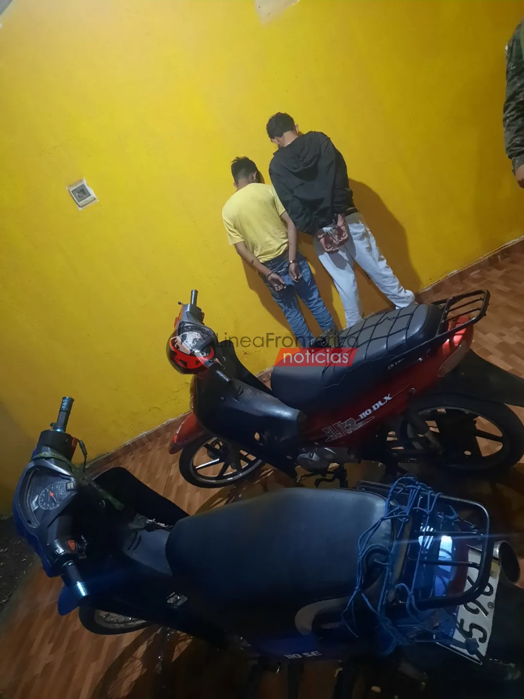 Dos menores aprehendidos tras hurto de motocicleta.