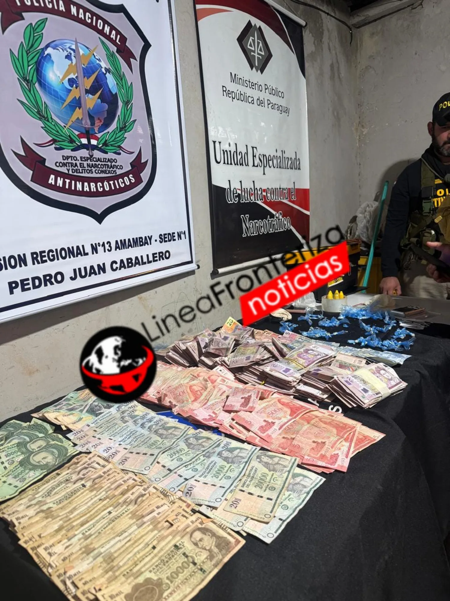 Allanamiento antidrogas en PJC: fiscal Rossana Coronel encabezó procedimiento que dejó una detenida