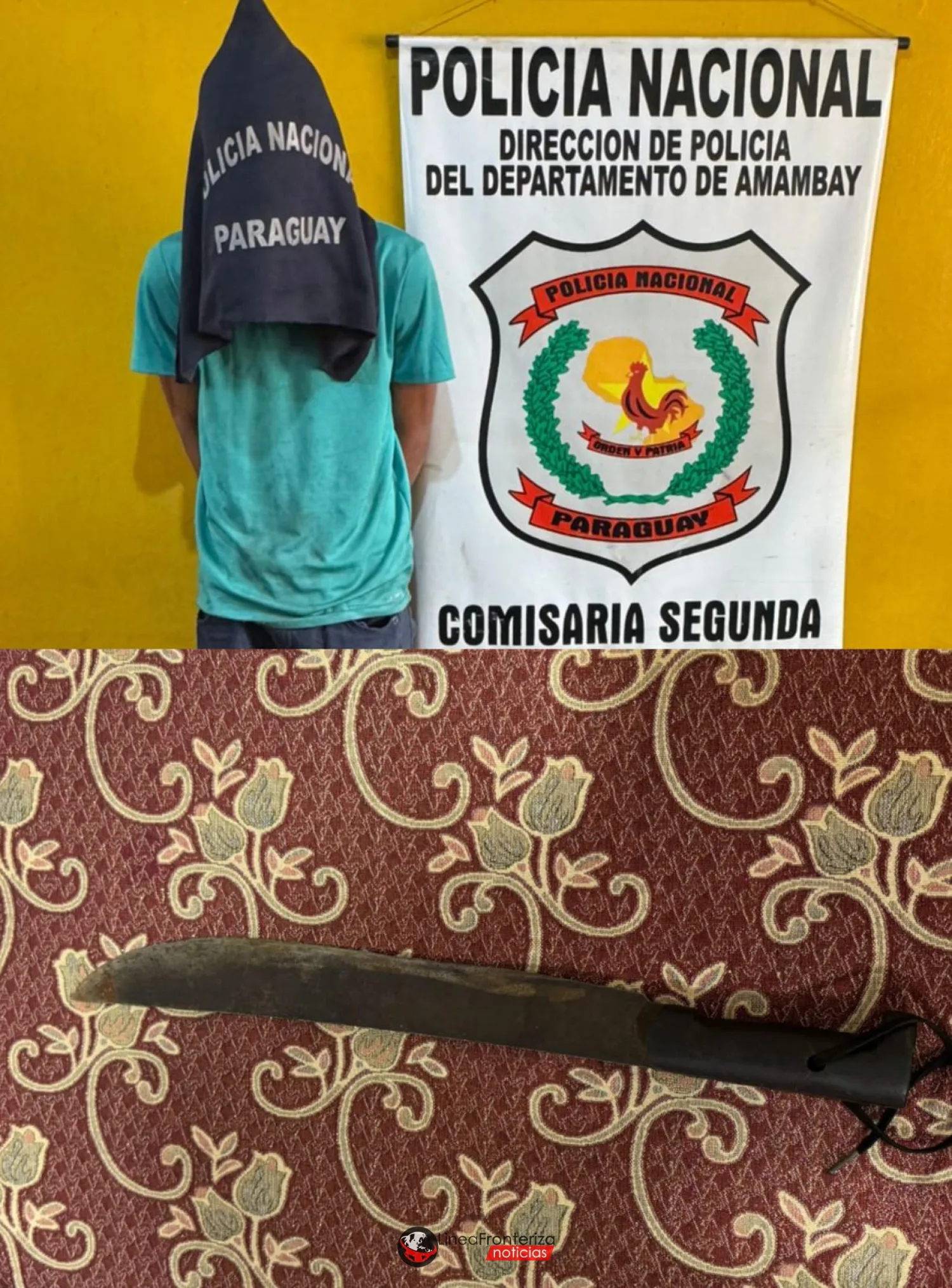 Detienen a presunto autor de robo agravado con frondosos antecedentes