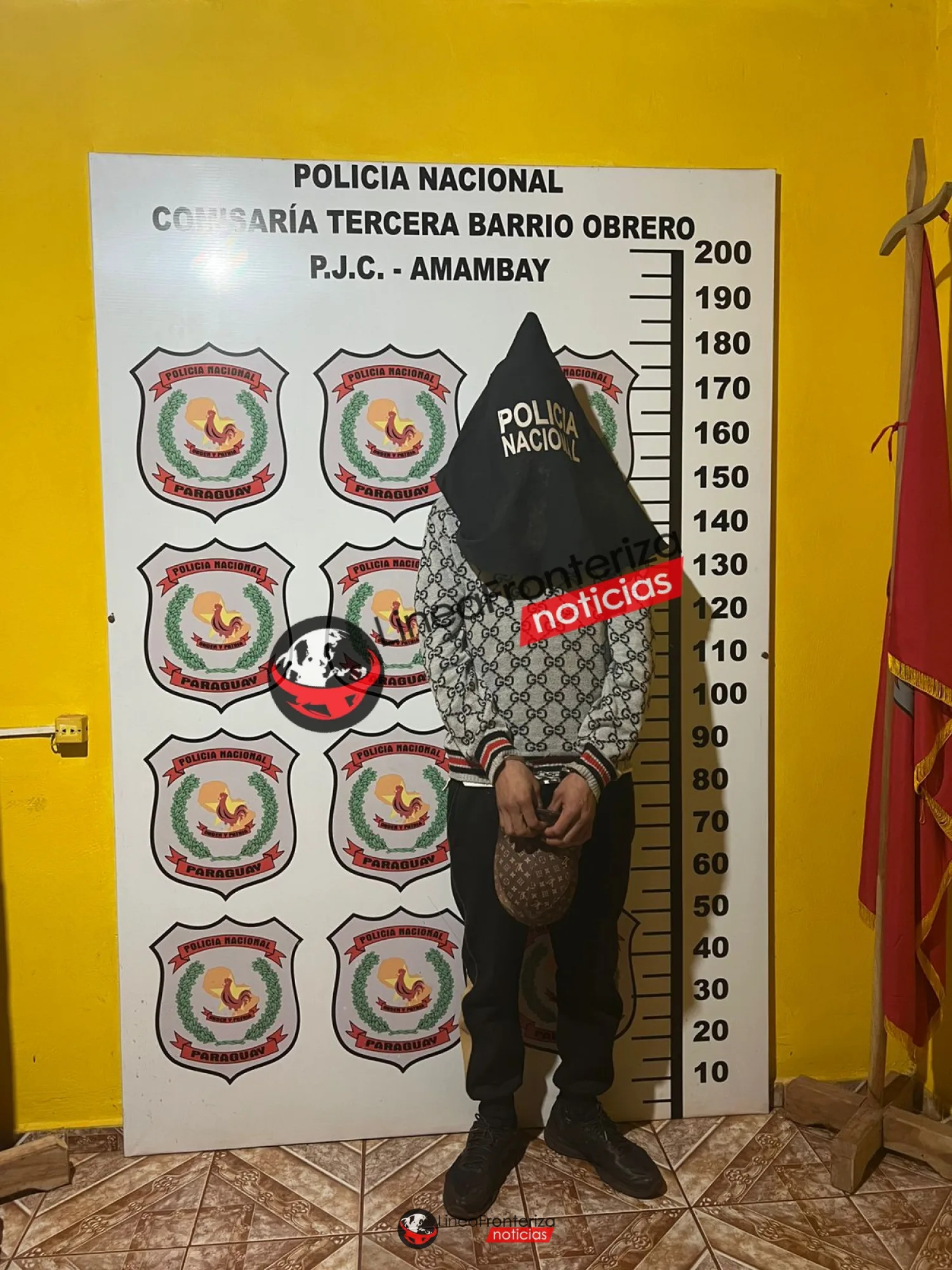 Detienen a joven con dos órdenes de captura pendientes en Pedro Juan Caballero