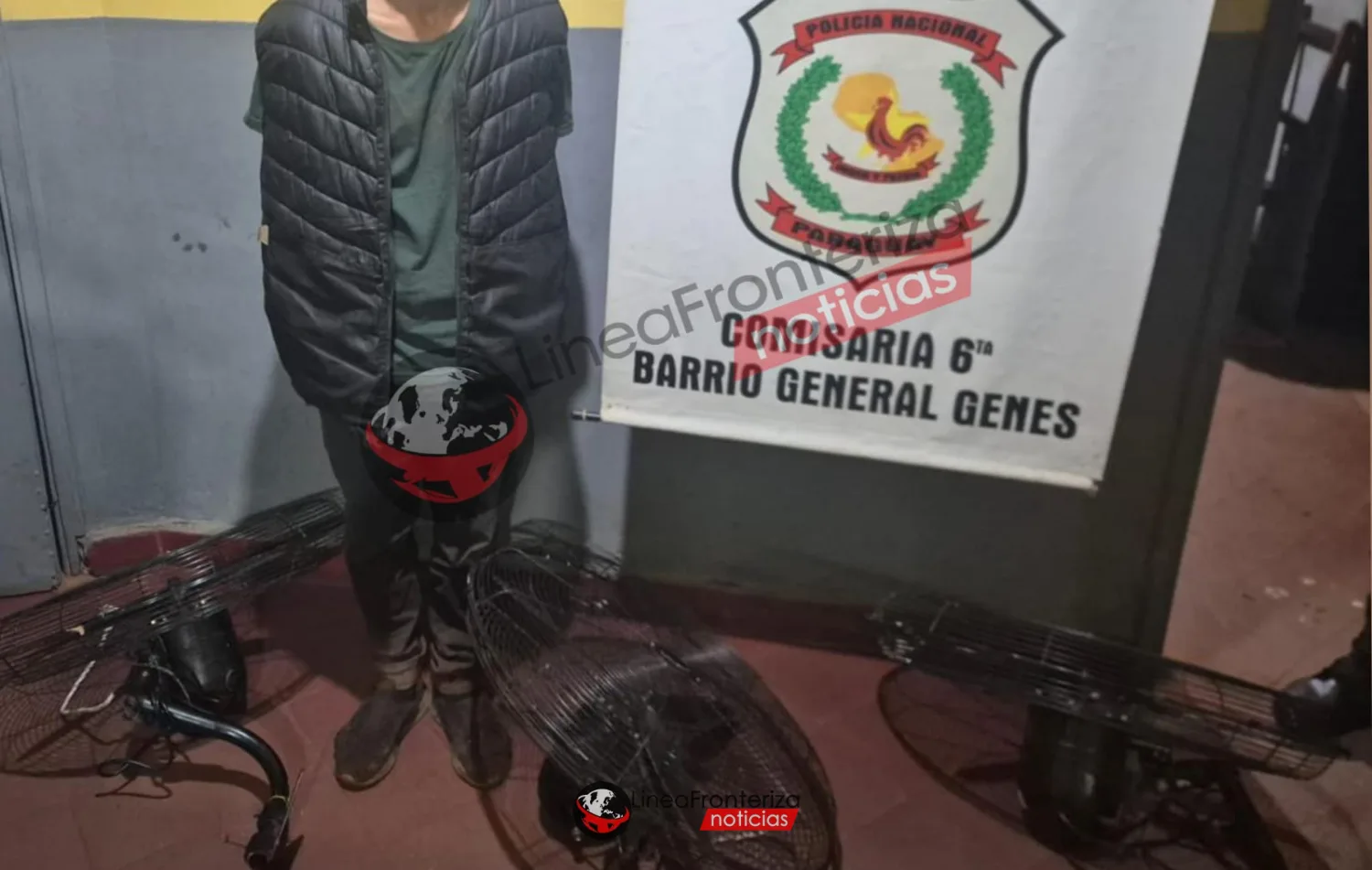 Presunto autor de hurto fue aprehendido y recuperan objetos robados en Pedro Juan Caballero