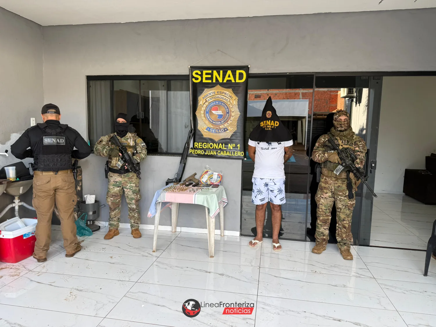 SENAD captura al sucesor de la estructura criminal de Barón Escurra