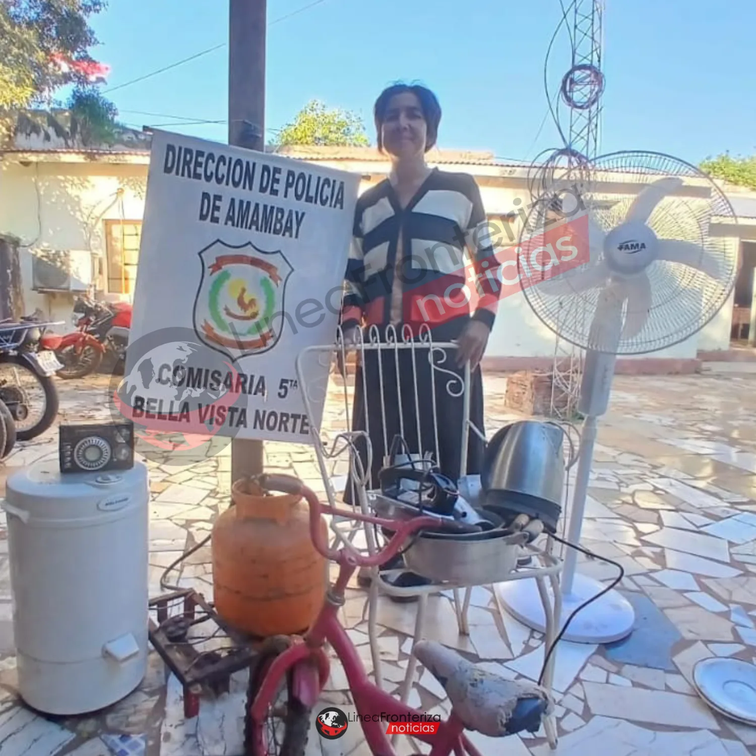 Recuperan objetos robados de una vivienda en Bella Vista Norte