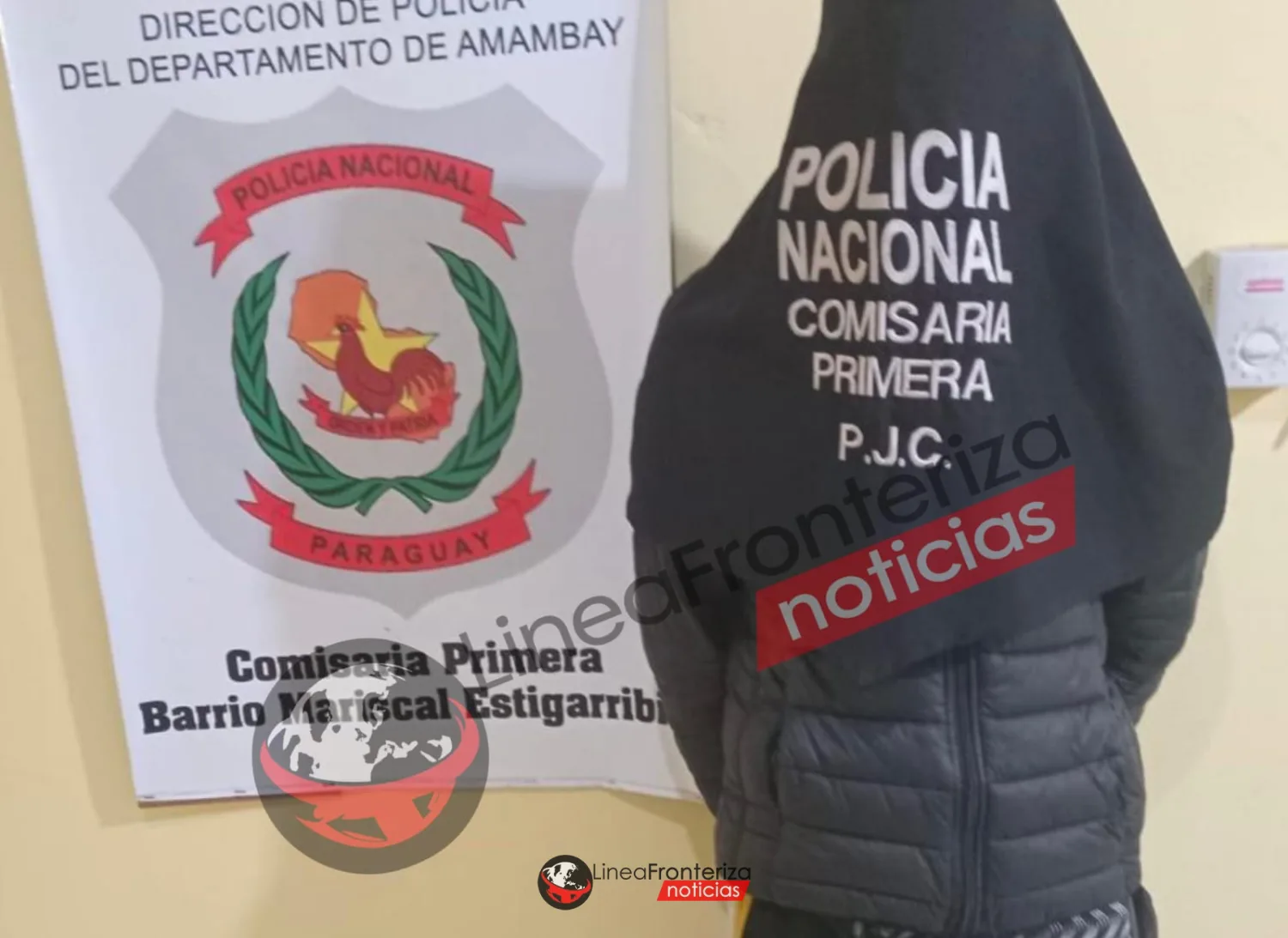 Cae brasileño con dos órdenes de captura durante control policial en Pedro Juan Caballero