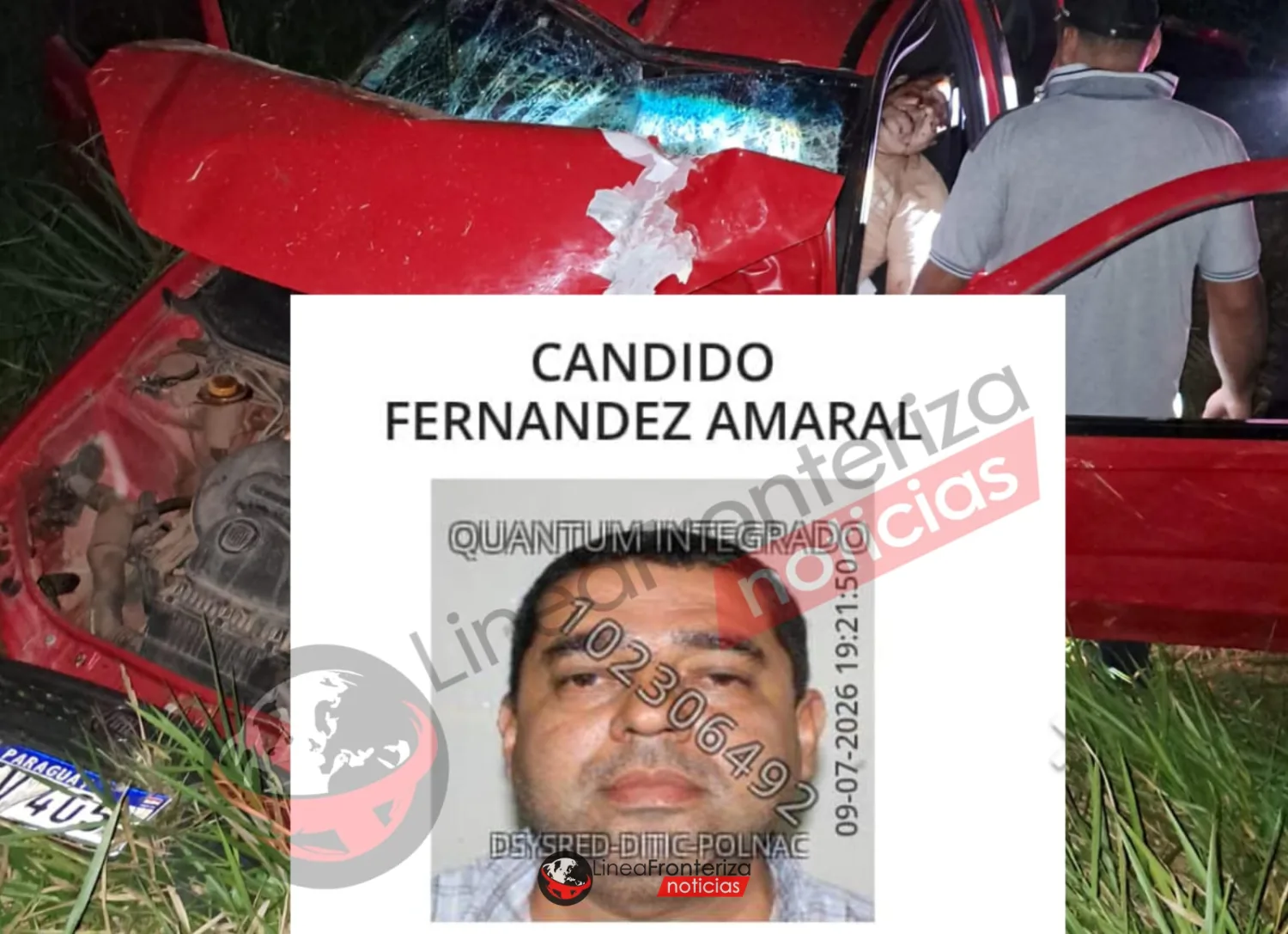 Fallece conductor que había resultado herido tras vuelco sobre la Ruta PY08