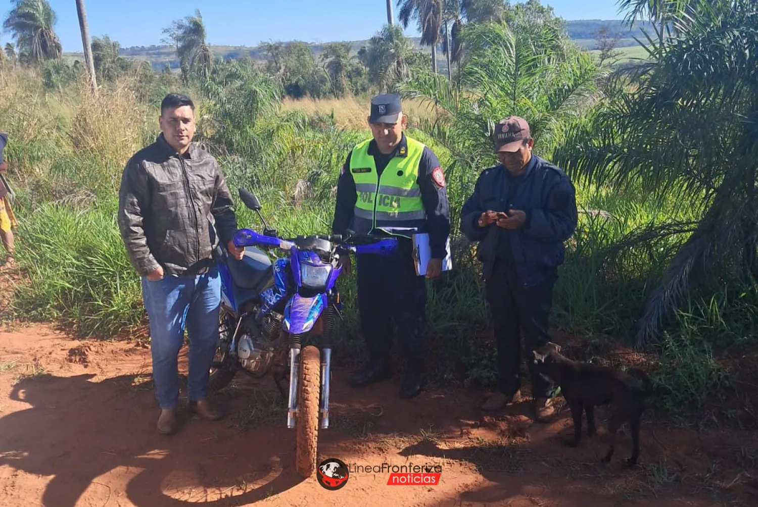 Recuperan motocicleta denunciada como hurtada