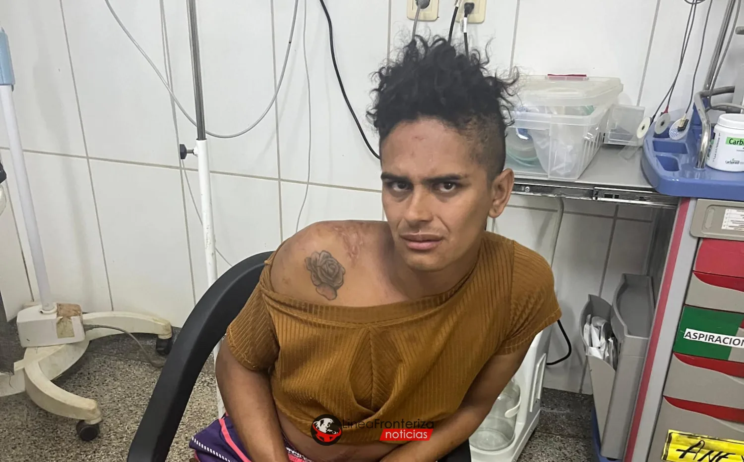 Hombre fue apuñalado por la espalda