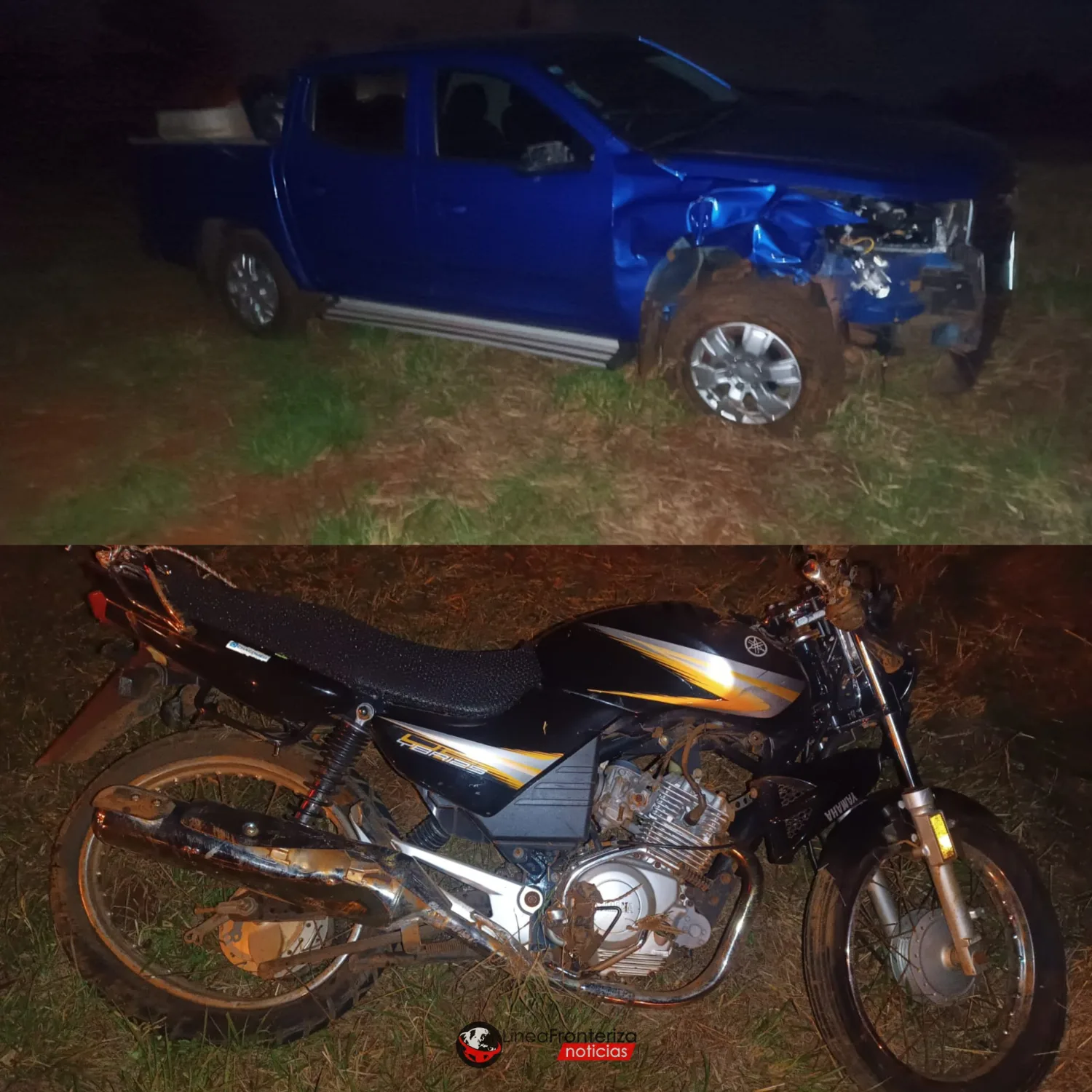 Tres integrantes de una familia resultan gravemente heridos en choque sobre la Ruta PY05