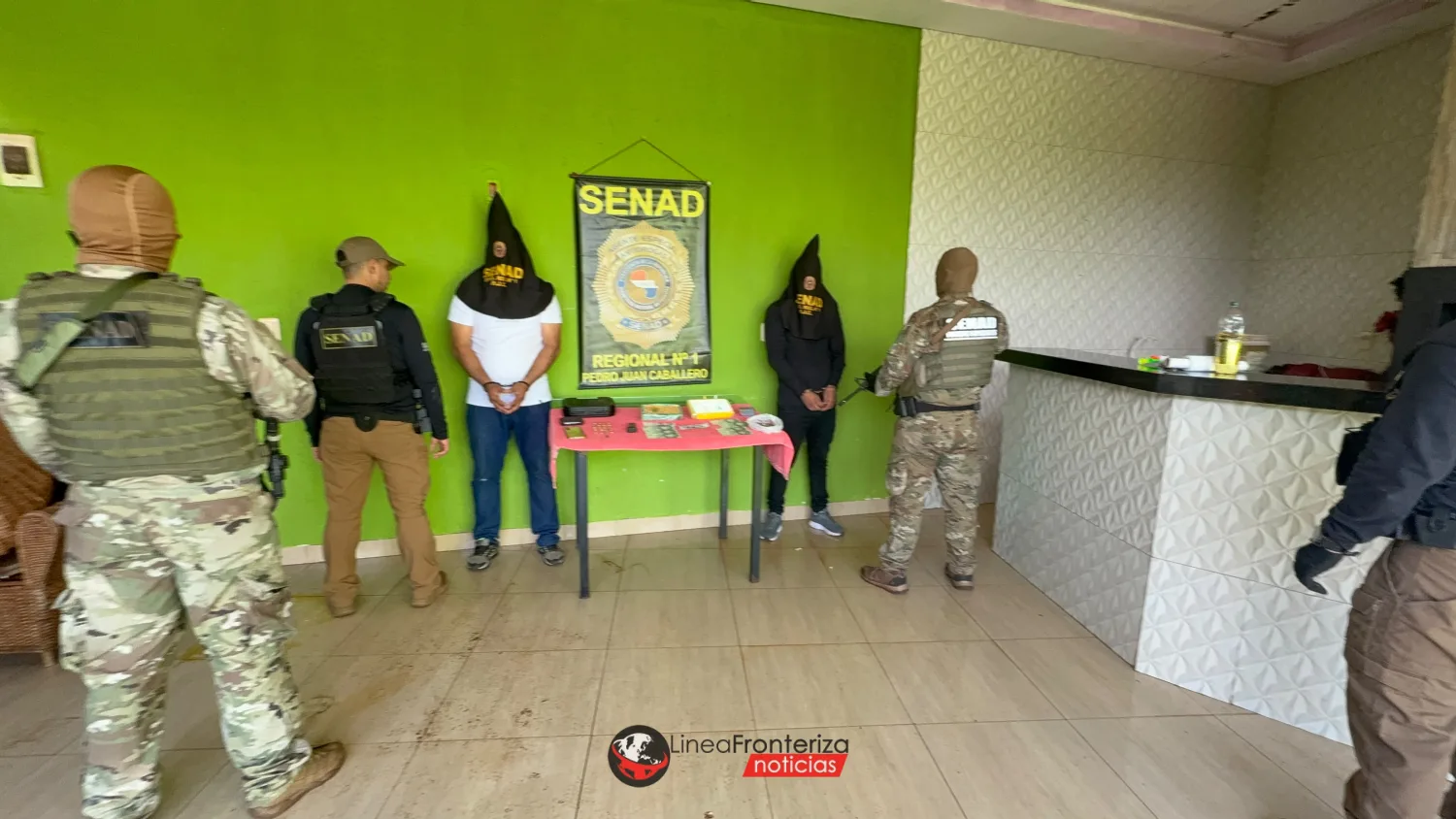 PRESUNTO PROVEEDOR DE COCAÍNA Y PASTA BASE PARA LA CÁRCEL REGIONAL FUE DETENIDO EN PJC