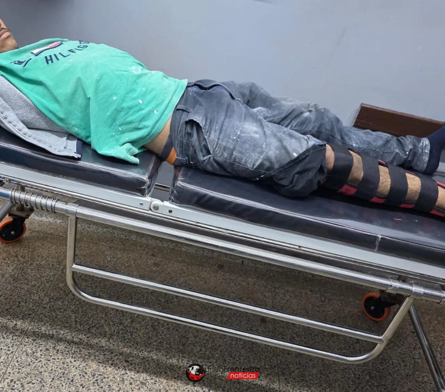 ACCIDENTE DE TRÁNSITO DEJA A UN ADOLESCENTE HERIDO.
