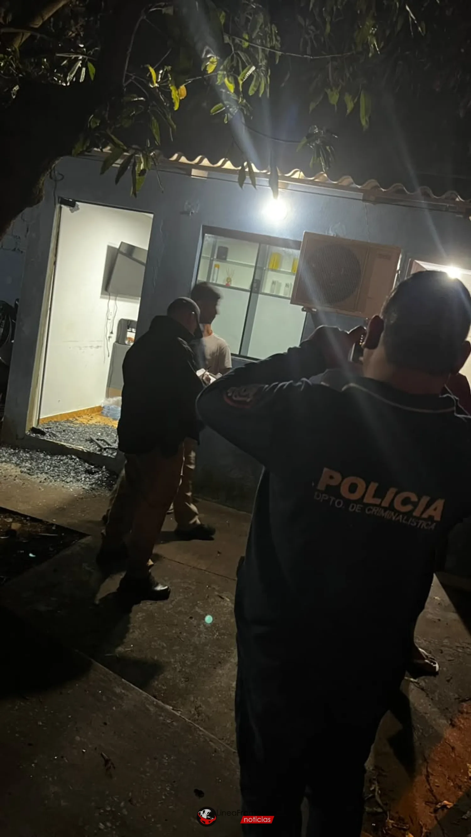 HURTAN UN VEHÍCULO Y UNOS 25 CELULARES DE UN LAVADERO