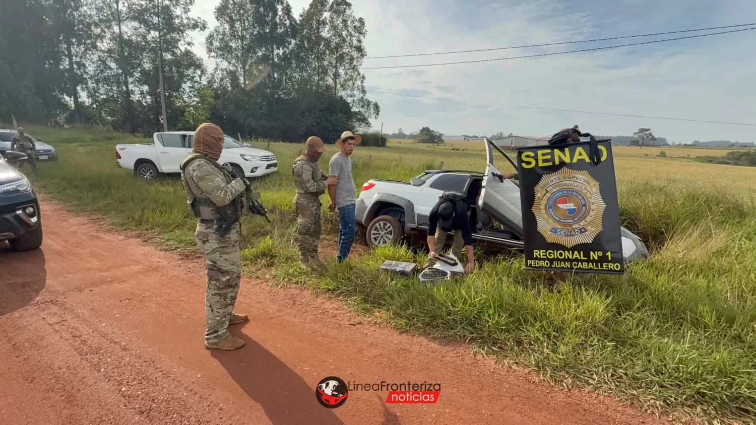 PERSECUCIÓN TERMINA CON LA INCAUTACIÓN DE 435 KILOS DE MARIHUANA EN ZANJA PYTÃ