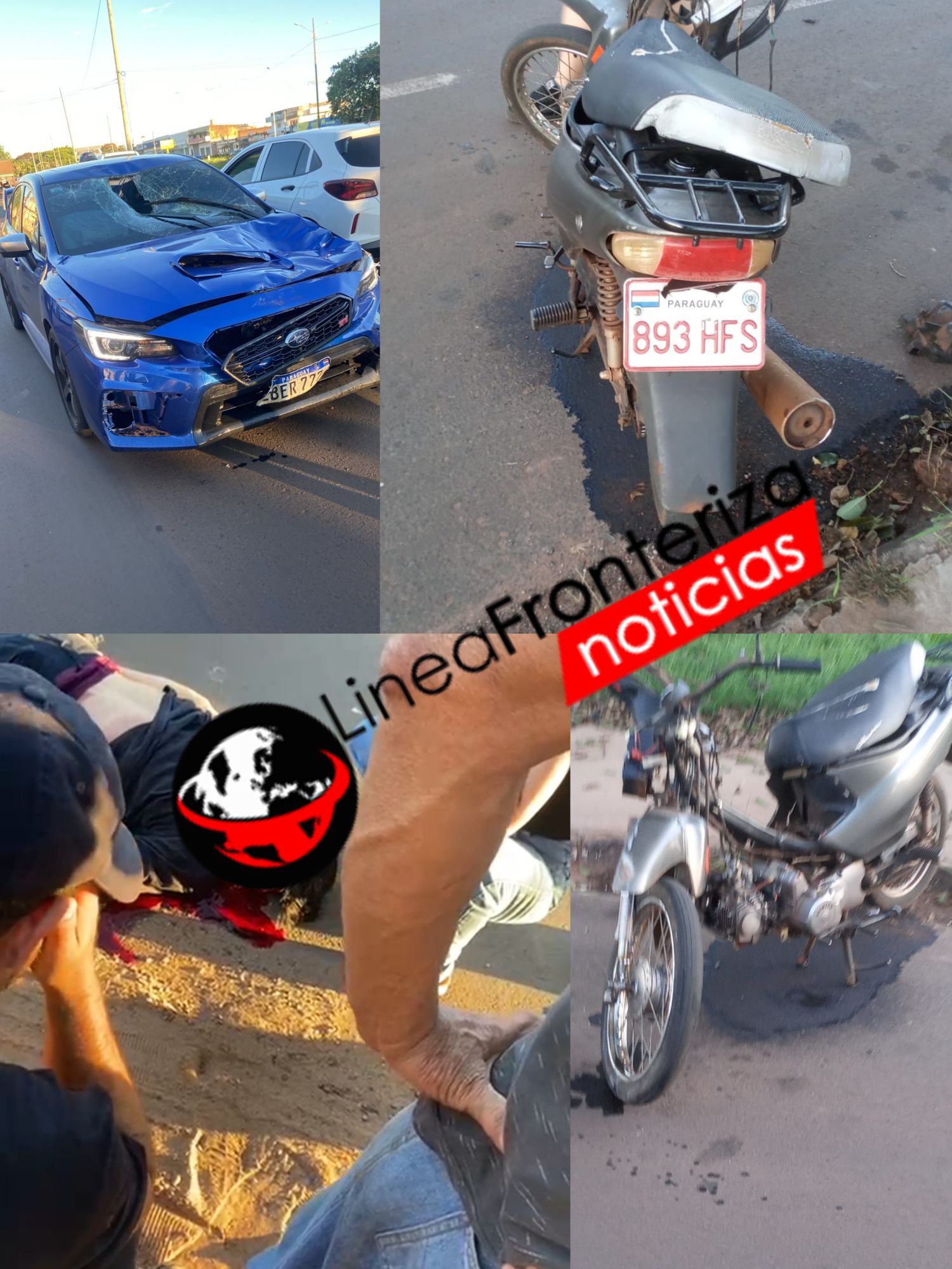Motociclista fallece tras grave accidente en Ponta Porã