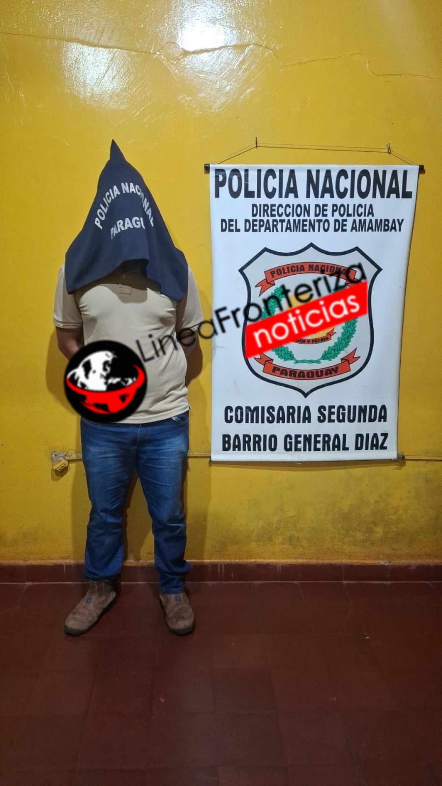 Detienen a brasileño con orden de captura por narcotráfico en Pedro Juan Caballero