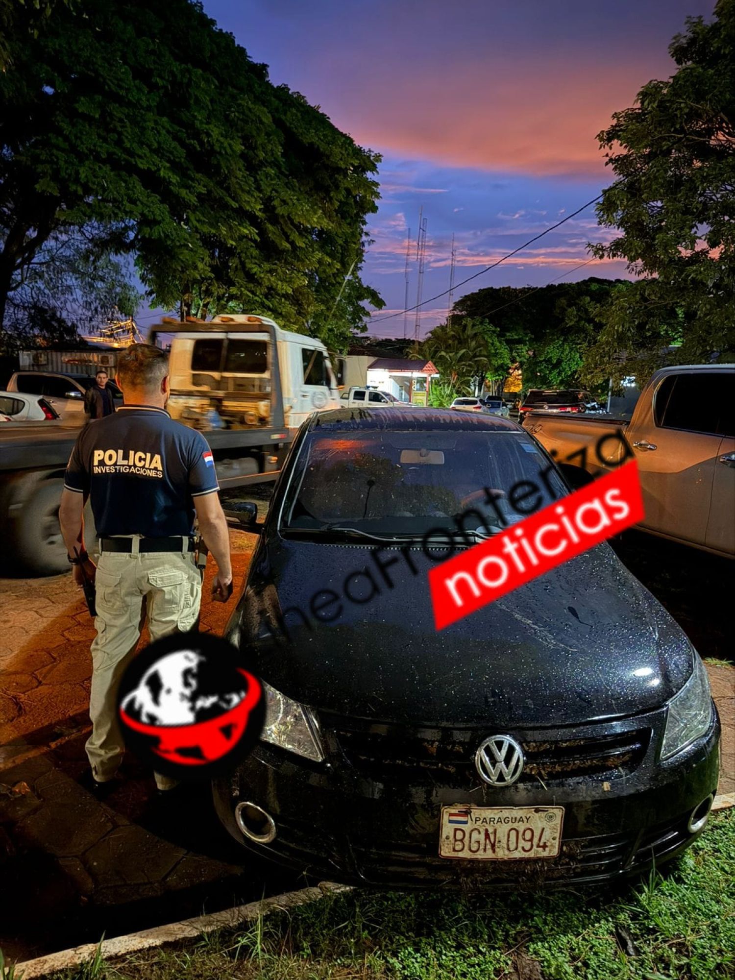 Recuperan vehículo hurtado en la frontera