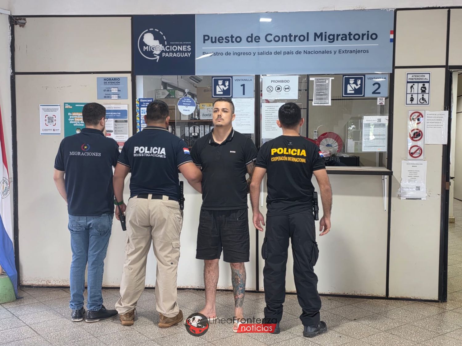Expulsan a brasileño con orden de captura por homicidio y otros delitos